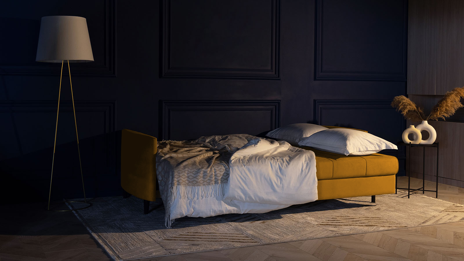 Диван Kvina New, Тк. Sky Velvet 30 97x220 — купить в Озерце