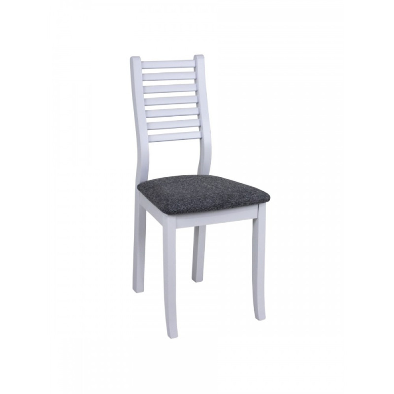 Стул МИРАБЕЛЛА белый/серый 226 - купить в Озерце
