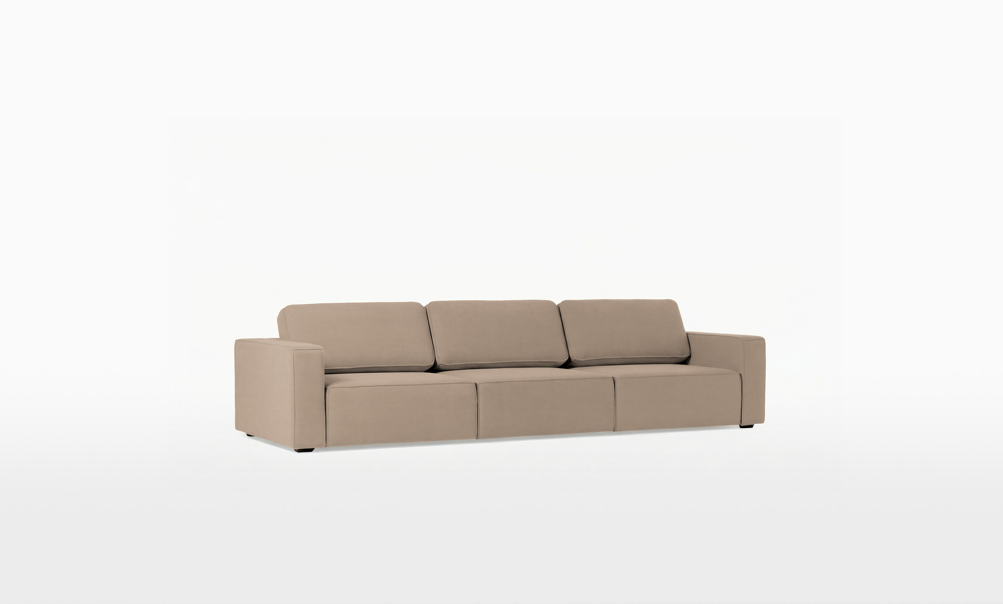 Диван Ralf, 3-х секционный, ткань Sky Velvet 03 122x346 — купить в Озерце