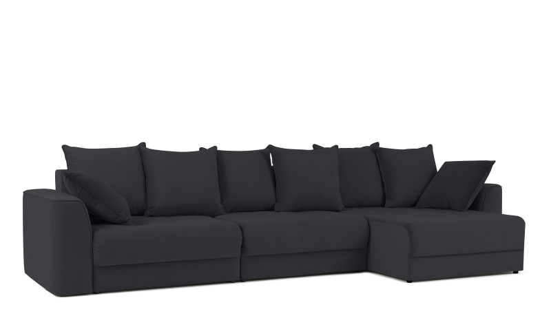 Диван угловой Monako New, Тк. Sky Velvet 38 156x356 — купить в Озерце