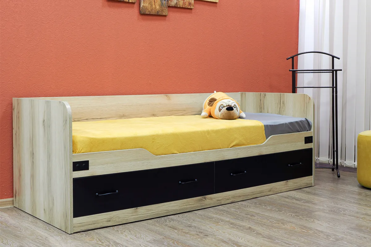 Кровать с ящиками Окланд - купить в Озерце