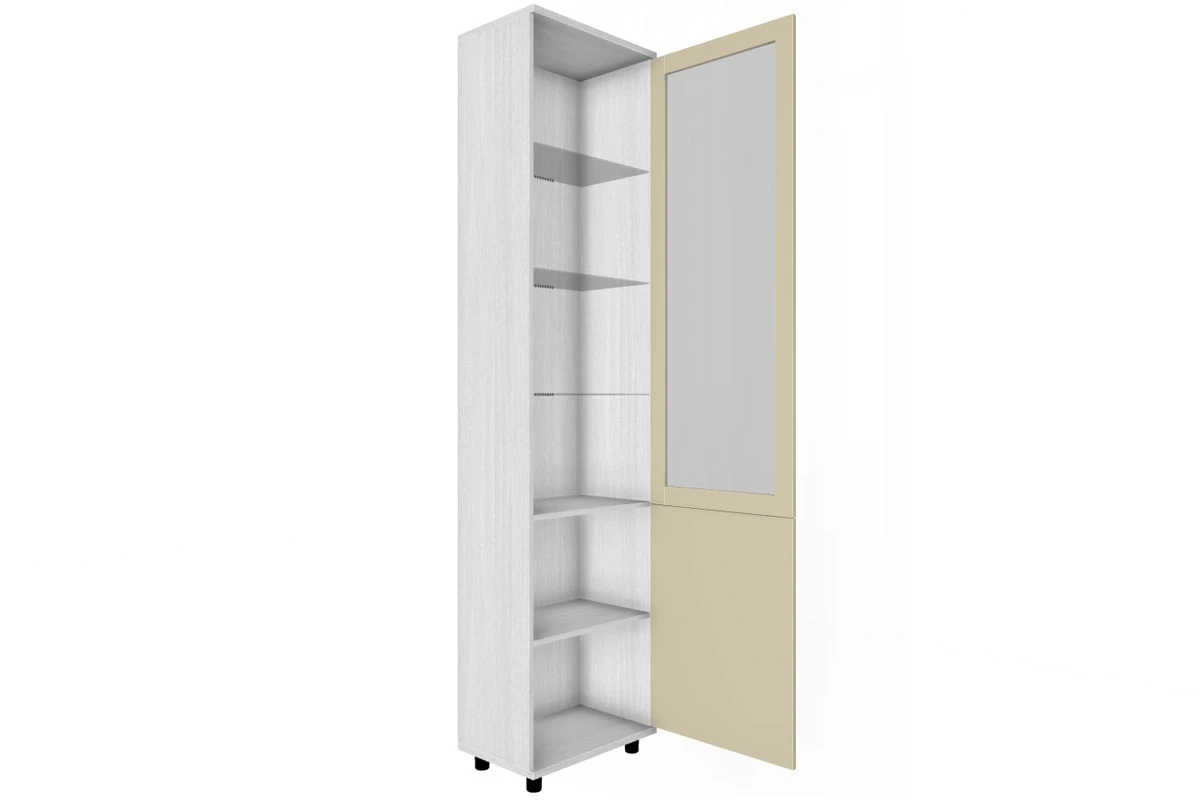 Шкаф многоцелевой ШК-5044-СЯ-КМ (Снежный Ясень/Кашемир Матовый) в мебель-центре Озерцо