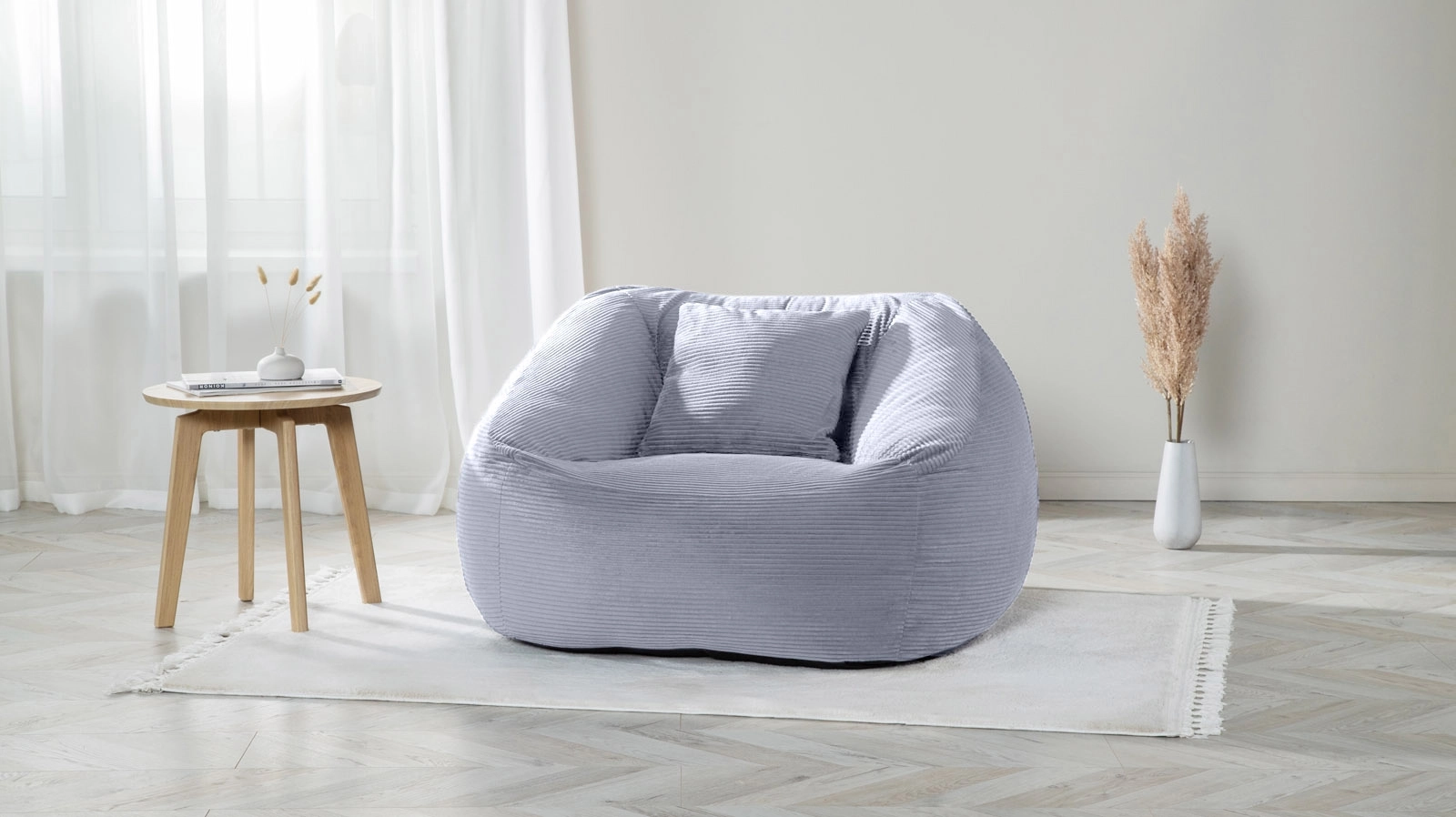 Кресло-мешок Cloud-Тк. Cilium Steel 106x112 — купить в Озерце