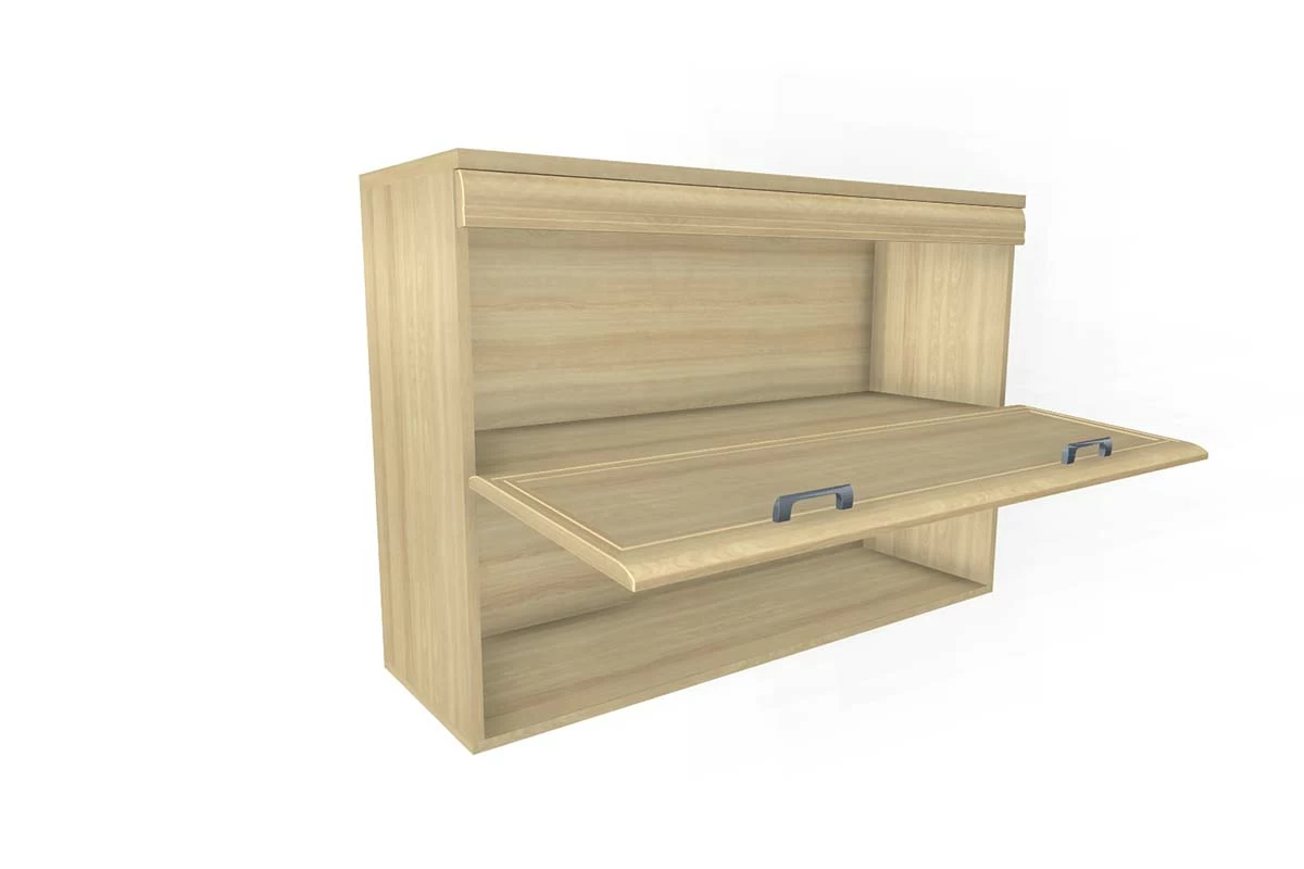 Антресоль АН-2832 (Ясень Асахи) в мебель-центре Озерцо