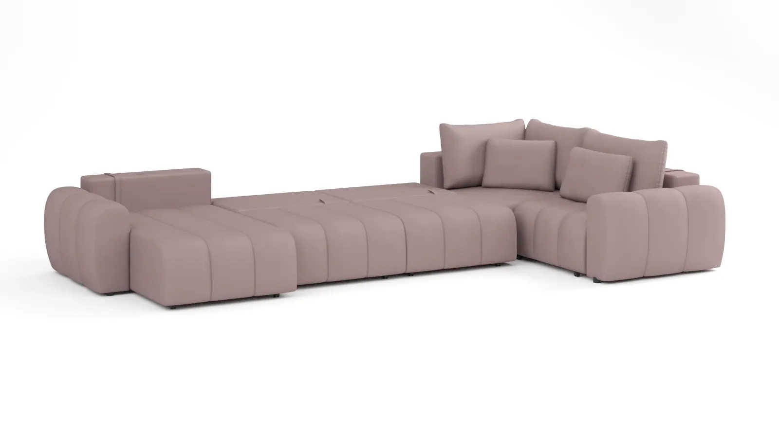 Диван -кровать П-образный Mellow-5 секц. ткань Velutto 06 247x450 — купить в Озерце