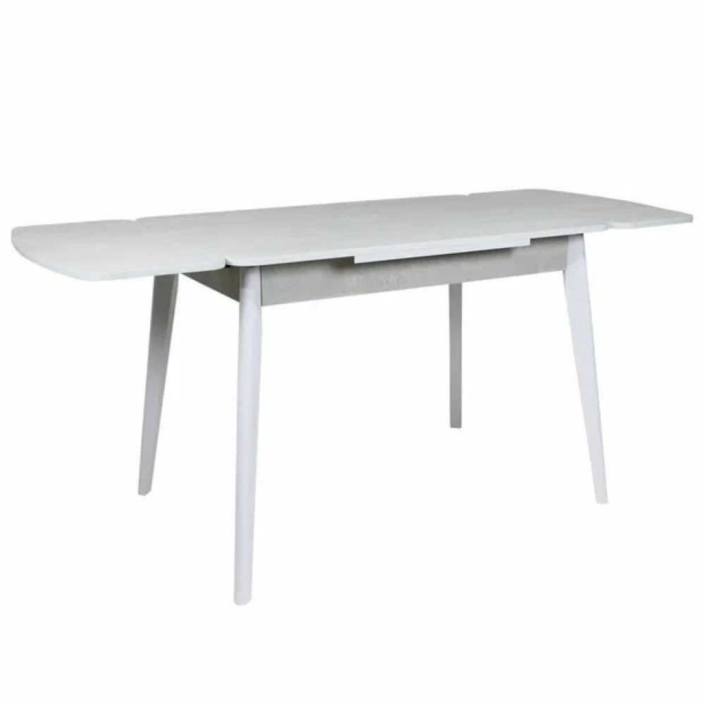 Стол СИЭТЛ 68х110 шелковый камень/белое подстолье ТИП-НД - купить в Озерце