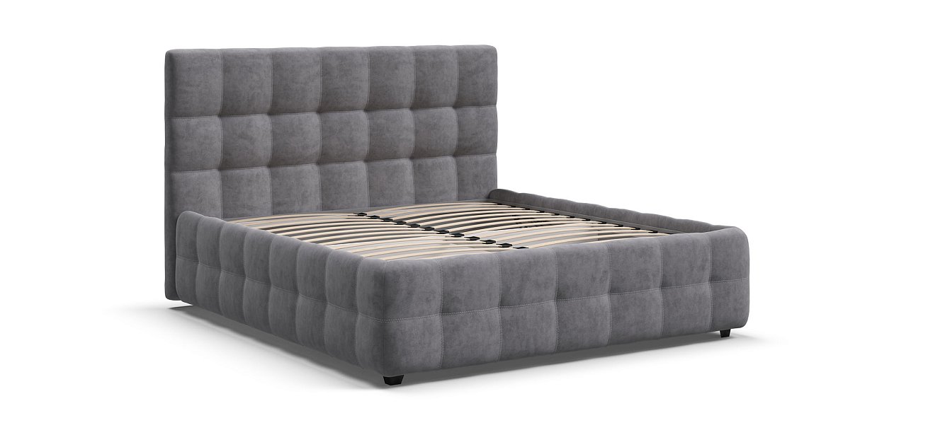 Кровать Босс 160*200 Про Велюр Роял агат - купить в Озерце