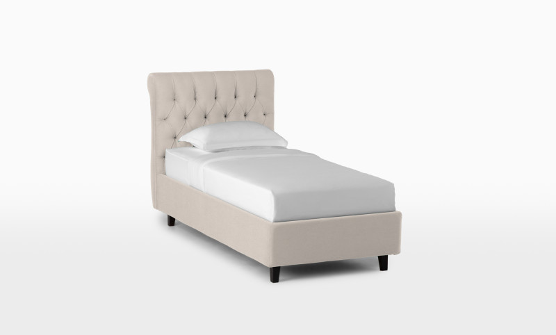 Кровать Allegro, ткань Montreal 1001, 90x200 - купить в Озерце