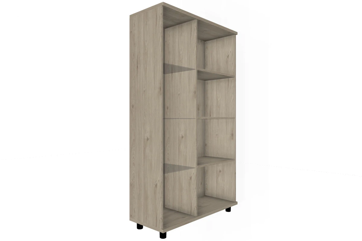 Шкаф многоцелевой ШК-5082-ГС-КМ (Гикори Джексон Светлый/Кашемир Матовый) в мебель-центре Озерцо