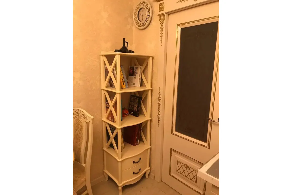 Этажерка Джульетта 3 (Молочный дуб) в мебель-центре Озерцо