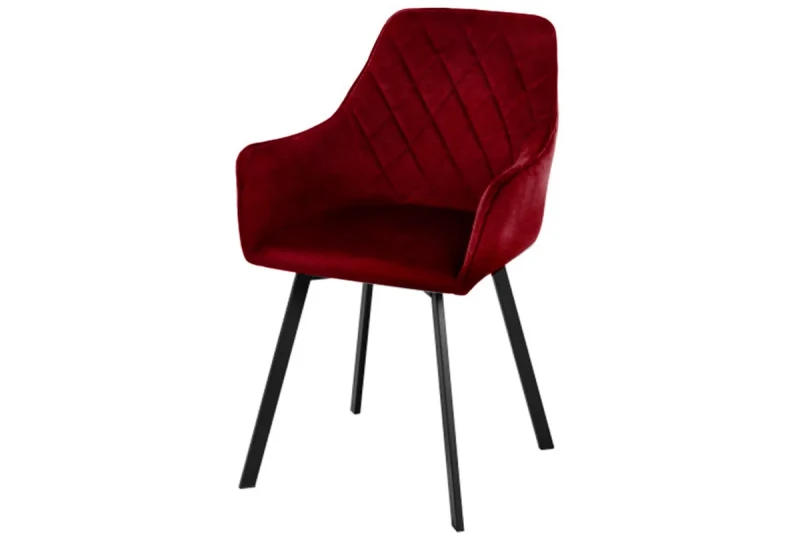 Стул поворотный Бостон (Муар черный/Велюр Velluto 32 Шанти) СРП-156 - купить в Озерце