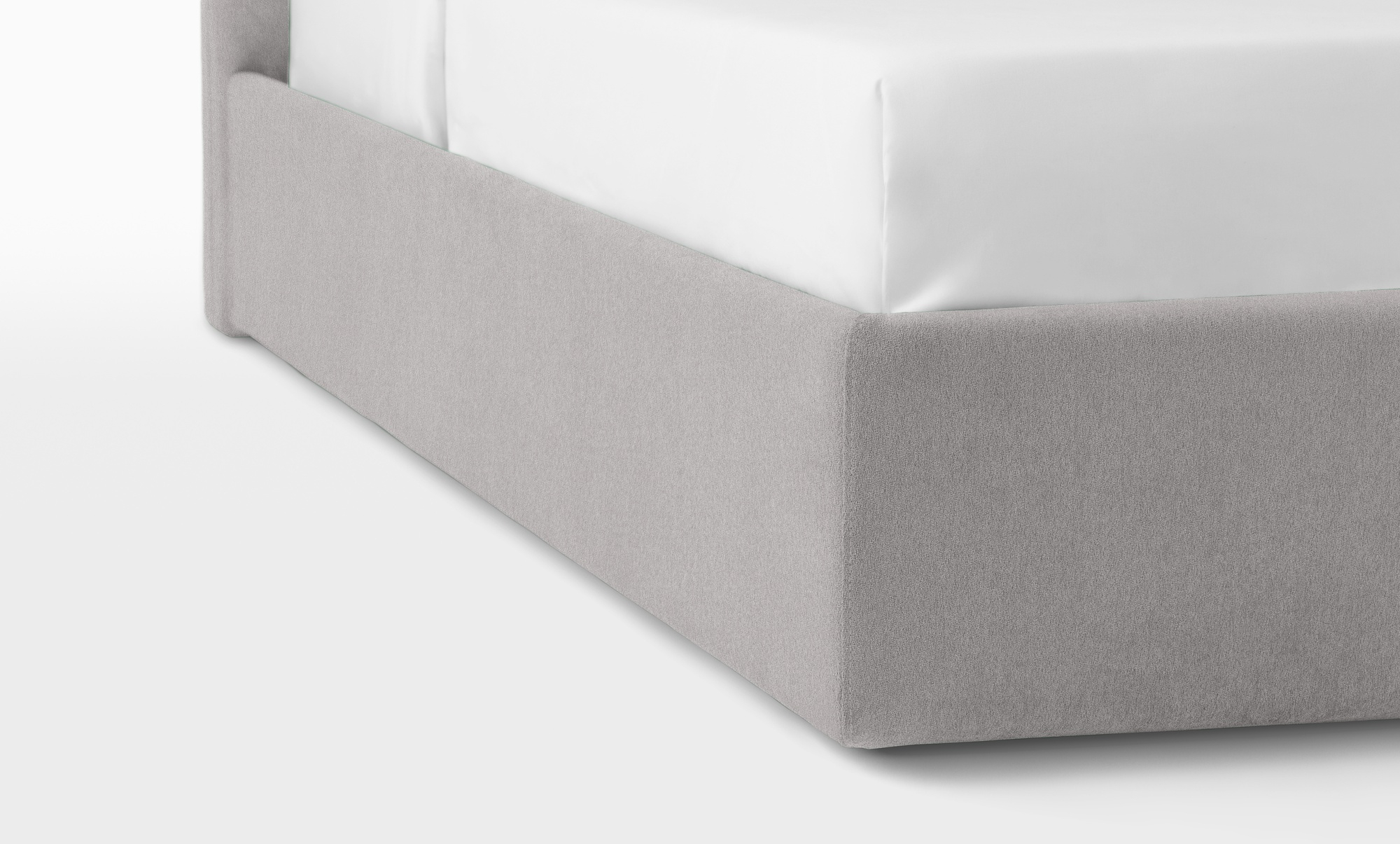 Кровать Adagio, ткань Prime Grey, 160x200 - купить в Озерце