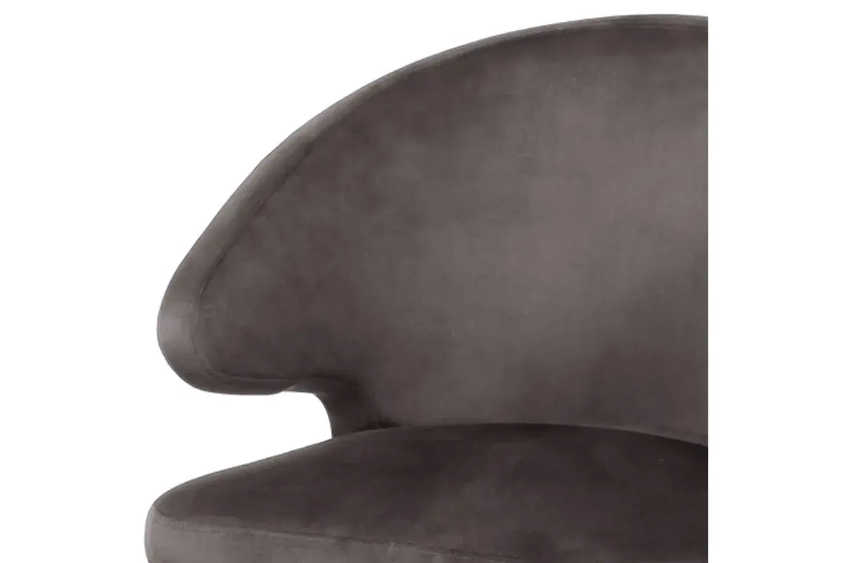 Стул Томас (Муар черный/Велюр Dream grey (серый)) СРП-067 - купить в Озерце