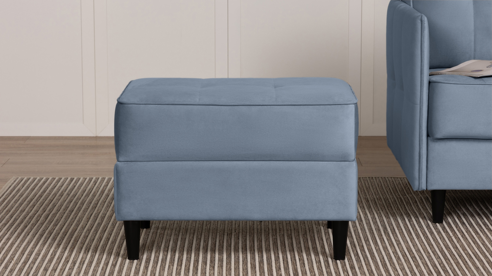 Пуф Amani Pro, Тк. Тк. Casanova Ice 53x68 — купить в Озерце