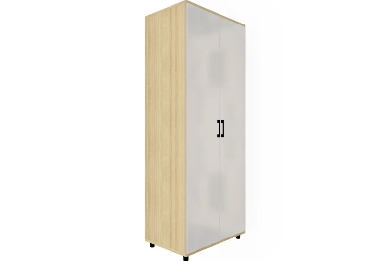 Шкаф для одежды и белья ШК-5003-АС-КГ (Ясень Асахи/Кашемир Глянцевый) в мебель-центре Озерцо