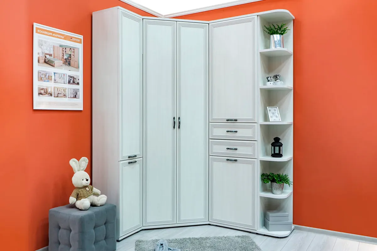 Шкаф ШК-1052 (Снежный Ясень) в мебель-центре Озерцо