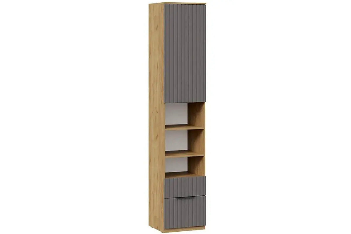 Набор детской мебели Хилтон №3 (Дуб Крафт золотой/Графит матовый) — Мебель-центр Озерцо