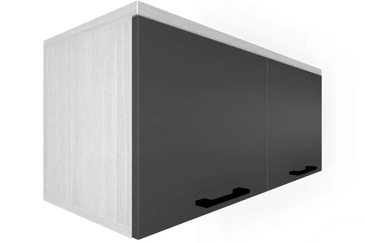 Прихожая Грейс комплект 3 (Снежный Ясень/Антрацит Матовый) - заказать на Ozerco.com Прихожая Грейс комплект 3 (Снежный Ясень/Антрацит Матовый) — Мебель-центр Озерцо