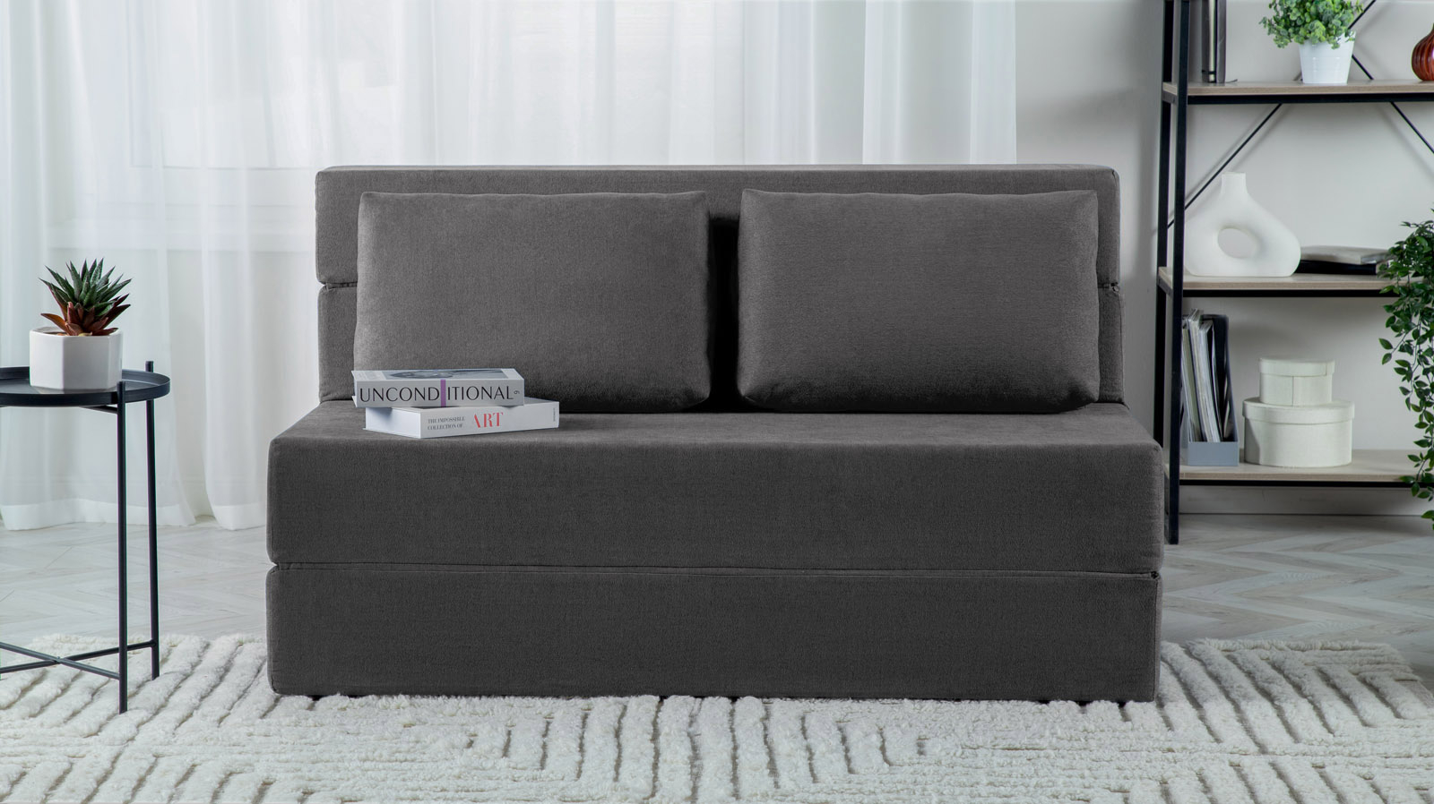 Диван -матрас Folly 80x140 ткань Prime Dark — купить в Озерце