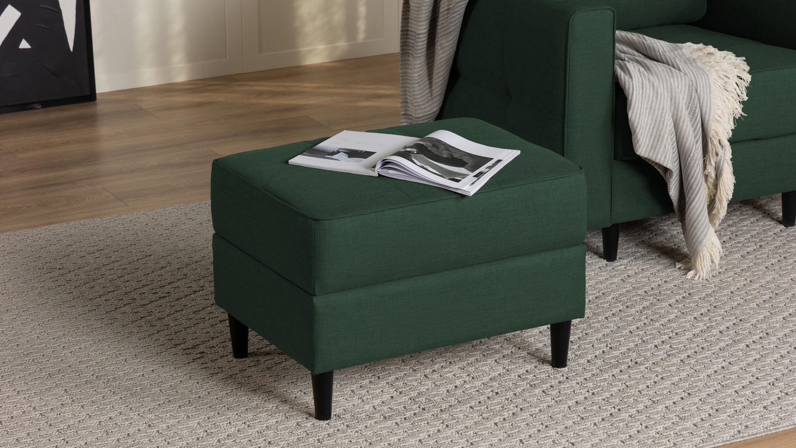 Пуф Amani Pro, Тк. Тк. Lidot green 53x68 — купить в Озерце