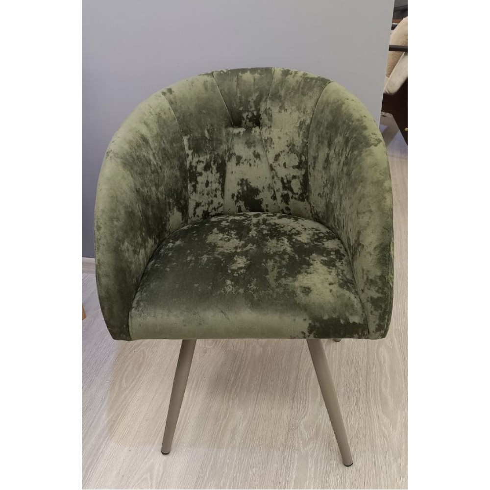 Стул КРИСТИНА-S/AL ROT муар тортора/ 5CRUSH10 - купить в Озерце