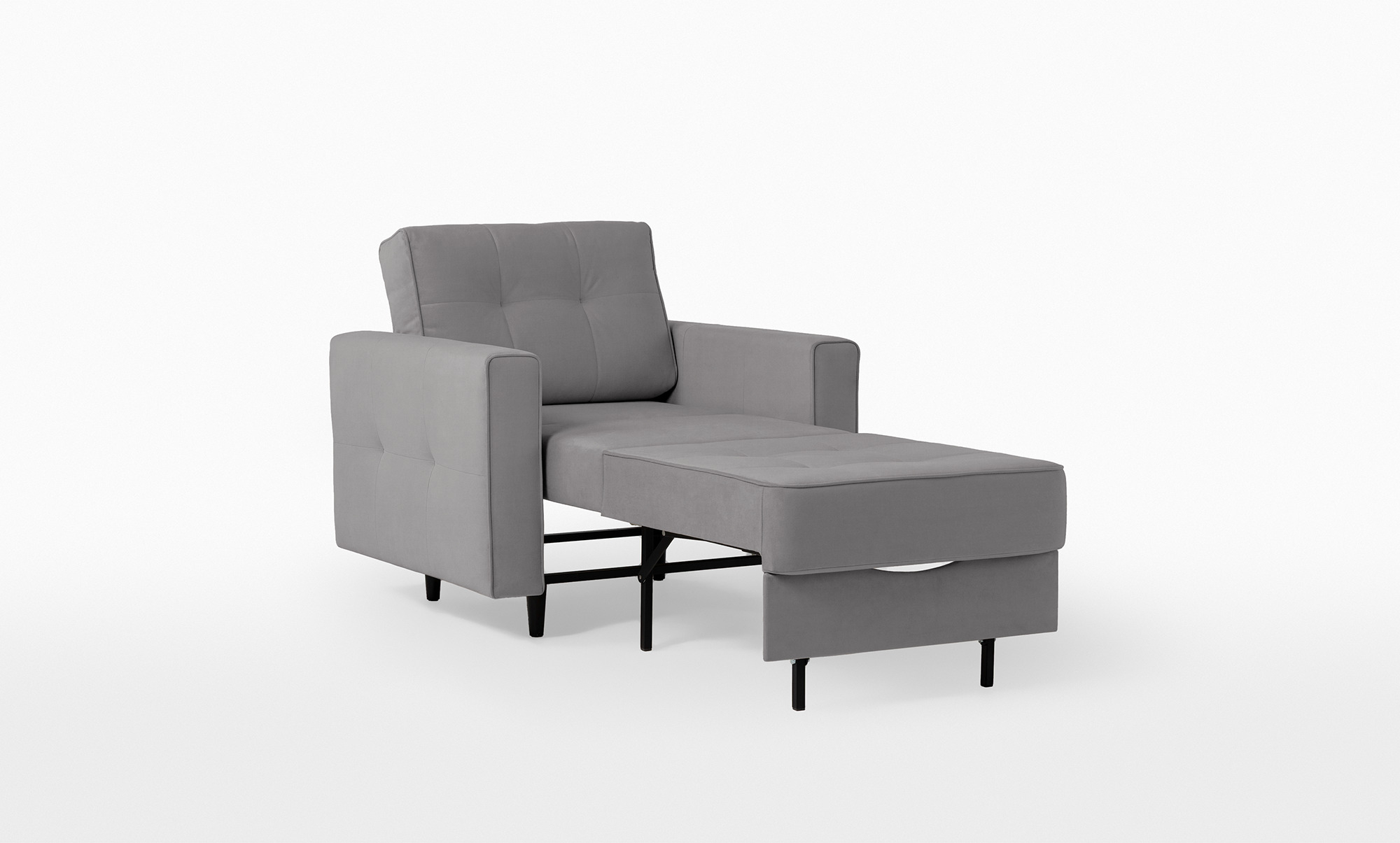 Кресло -кровать Amani Pro, ткань Sky Velvet 18 (подлокотник: 15 см) — купить в Озерце