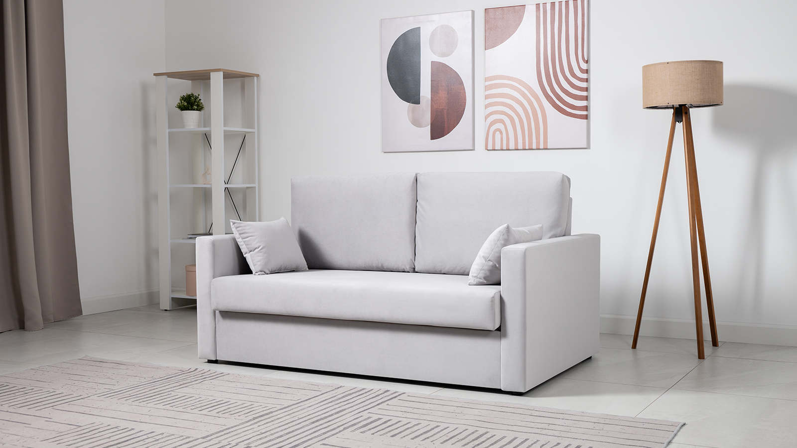 Диван -кровать Bingem mini ткань Balance 900 103x161 — купить в Озерце