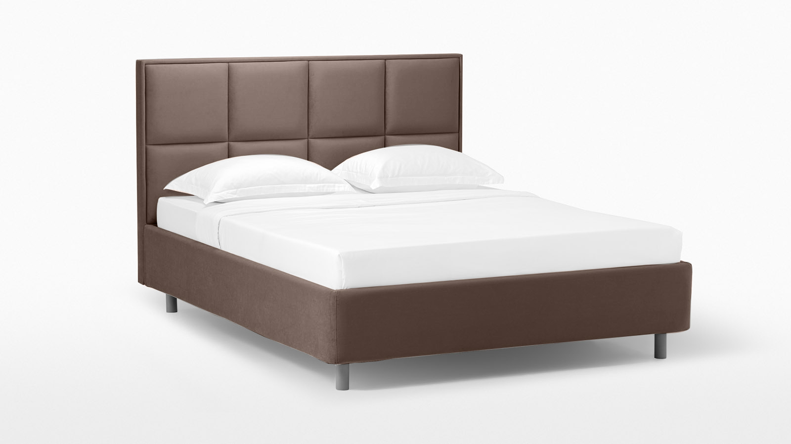 Кровать с подъемным механизмом Linea Nova, ткань Casanova Chocolate, 160x200 - купить в Озерце