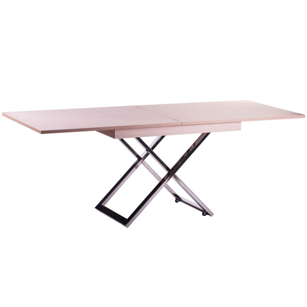 Стол-трансформер CROSS выбеленный дуб - купить в Озерце