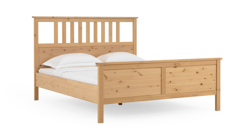 Кровать Terek, цвет Светло-коричневый 160x200 - купить в Озерце