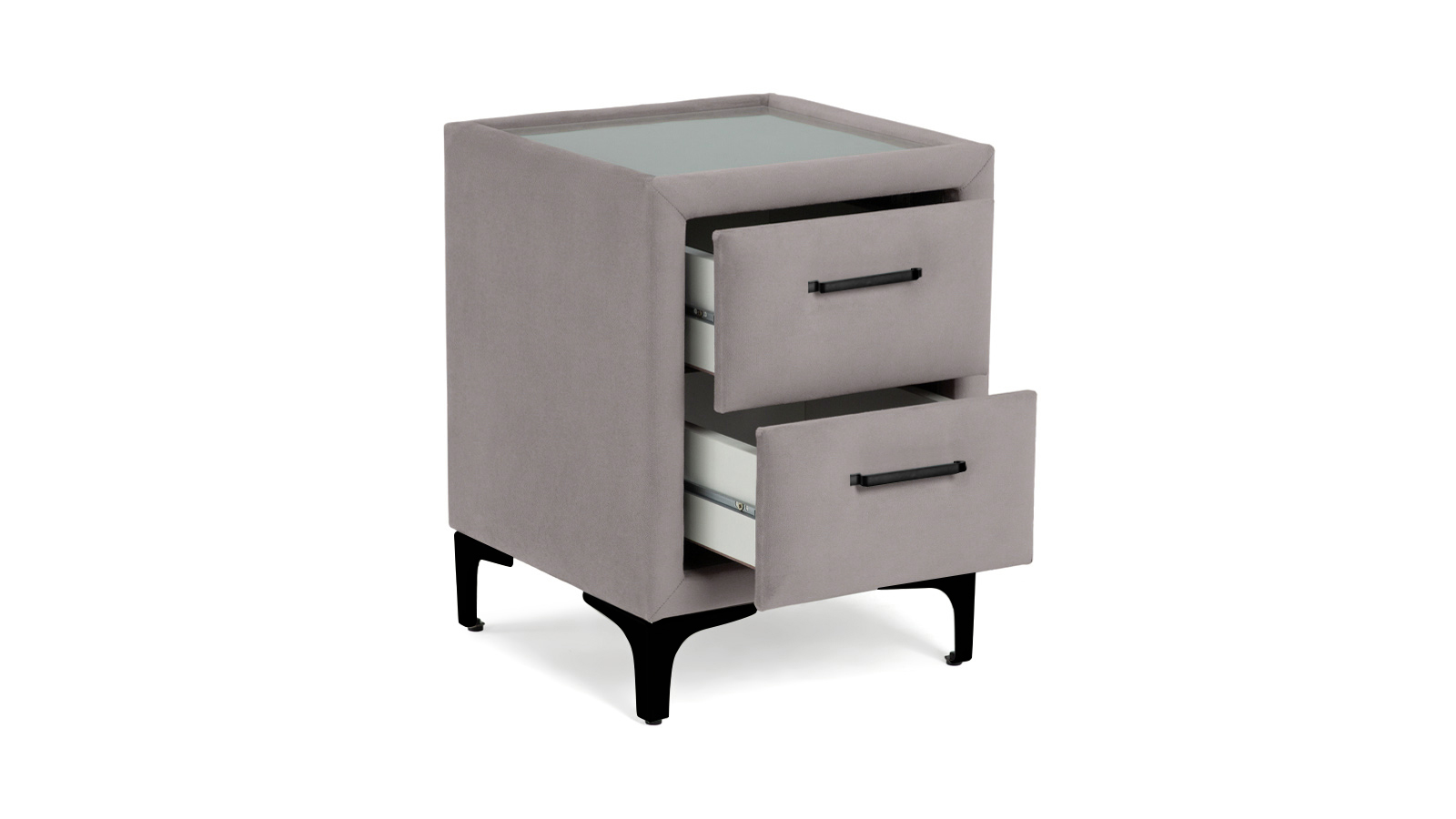 Тумба прикроватная Vena nova, ткань Casanova Grey 38x38 — купить в Озерце