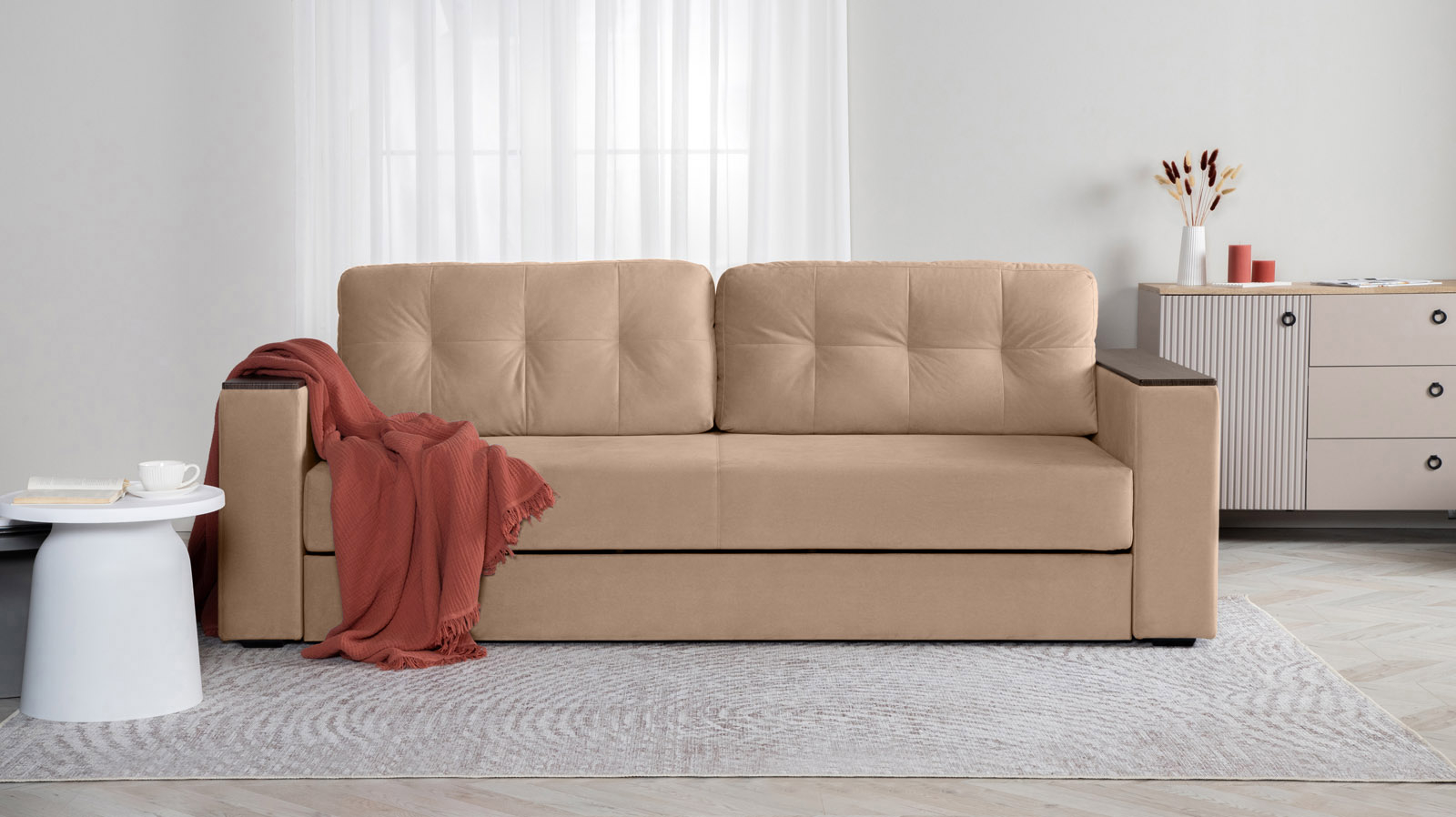 Диван Loko Pro Тк. Casanova Stone 113x243 — купить в Озерце