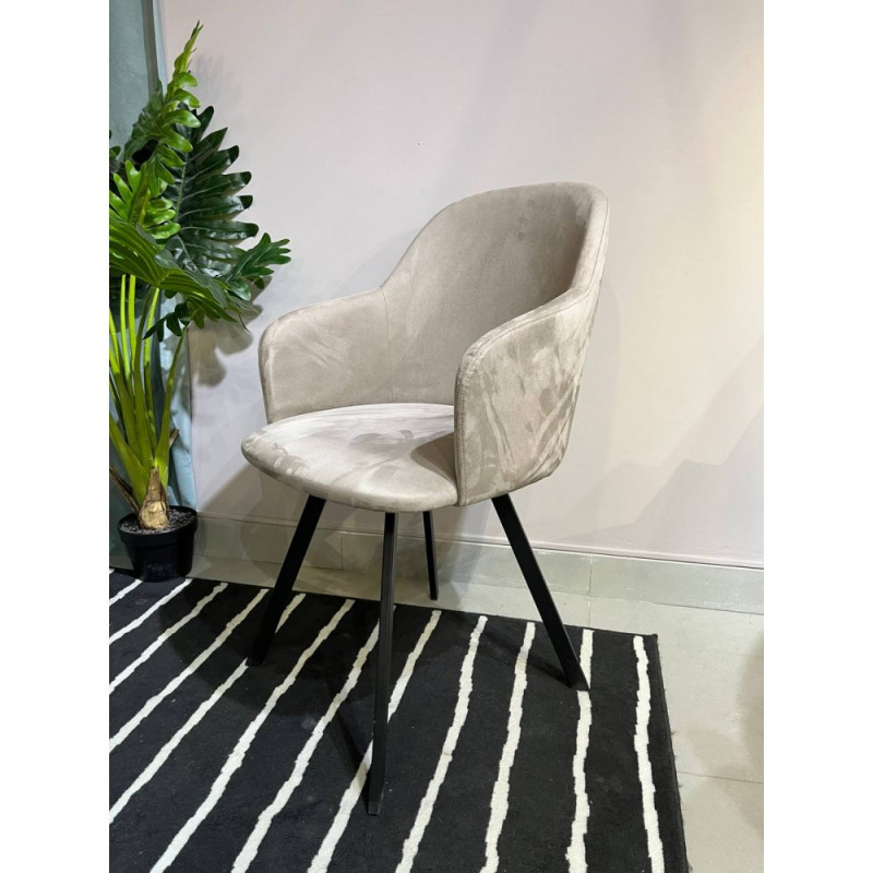 Стул НЭНСИ поворотный муар черный/5MAV04 - купить в Озерце