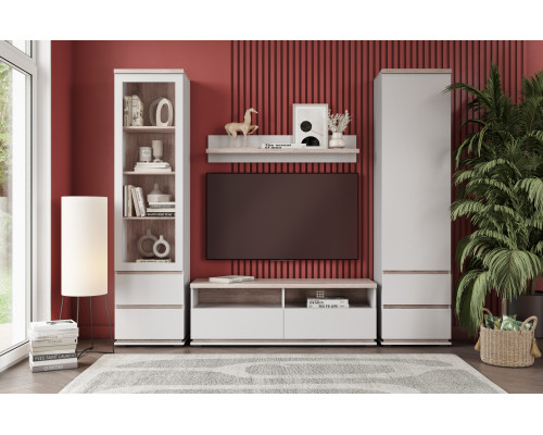 Стенка горка для гостиной №1 Лима - заказать на Ozerco.com Стенка горка для гостиной №1 Лима — Мебель-центр Озерцо