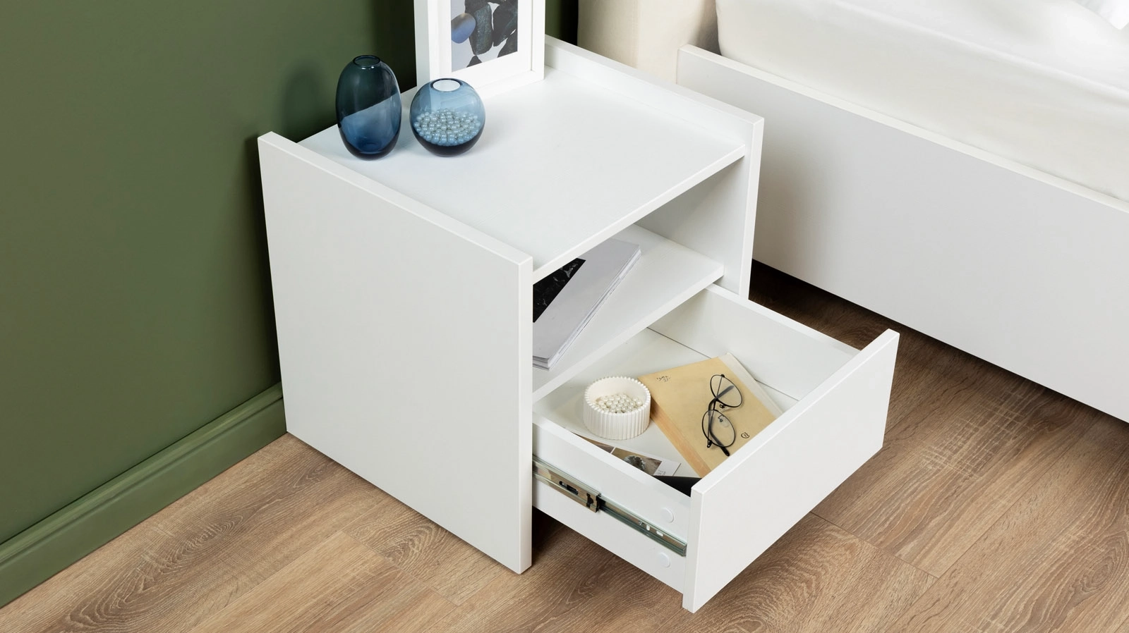 Тумба Camellia Pro, цвет Белый Премиум 40x43 — купить в Озерце