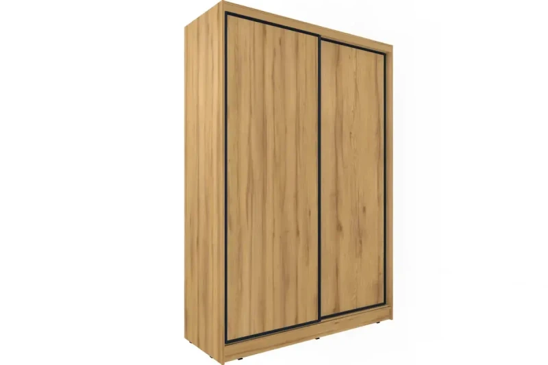 Шкаф-купе 1600 Домашний ЛДСП/ЛДСП (Дуб Золотистый) в мебель-центре Озерцо