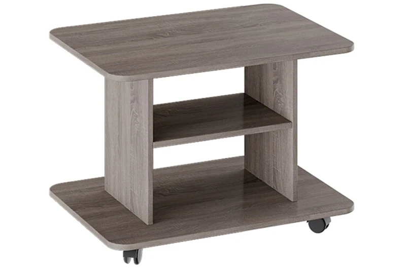 Стол журнальный Тип 1 (Дуб Сонома трюфель) — Мебель-центр Озерцо