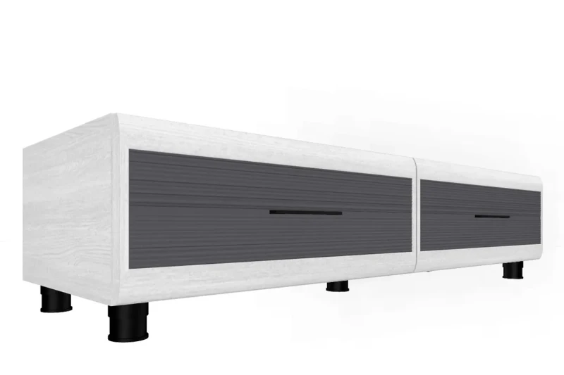 Тумба ТБ-2673 (Снежный Ясень-Серый) — Мебель-центр Озерцо