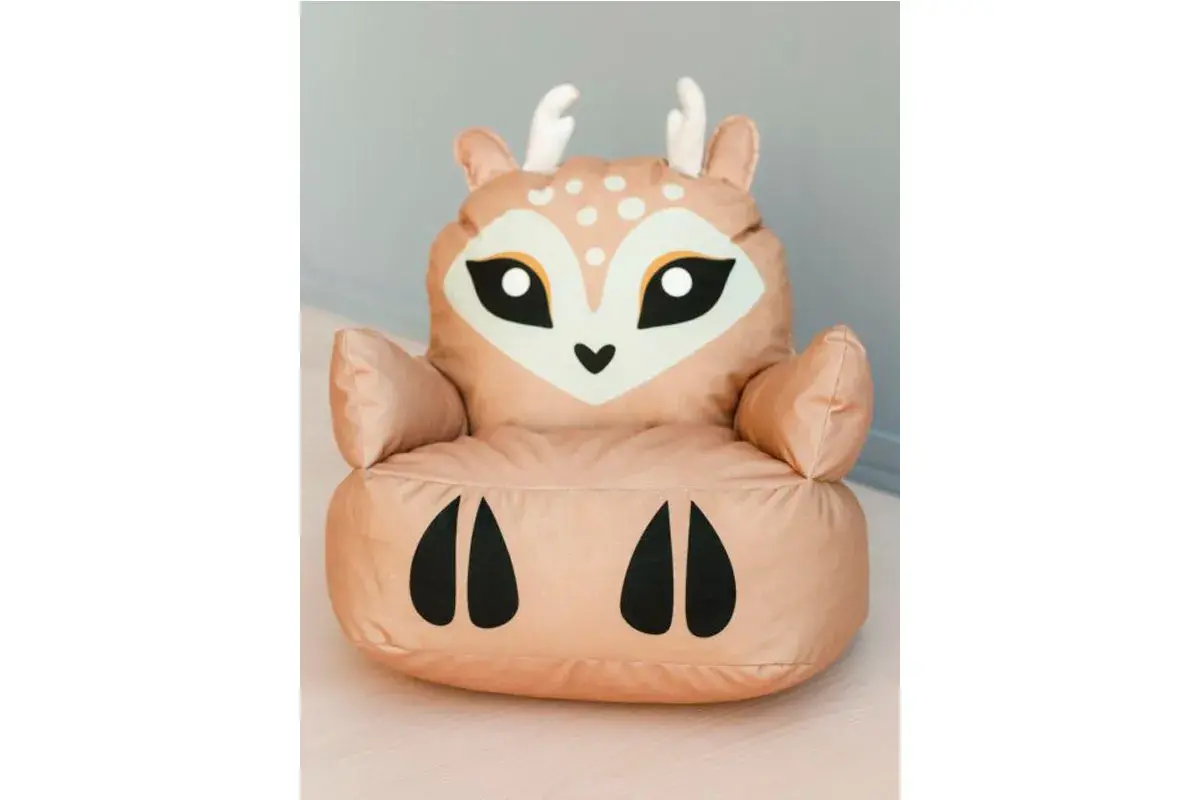 Пуфик Оленёнок L Бежевый — купить в Озерце