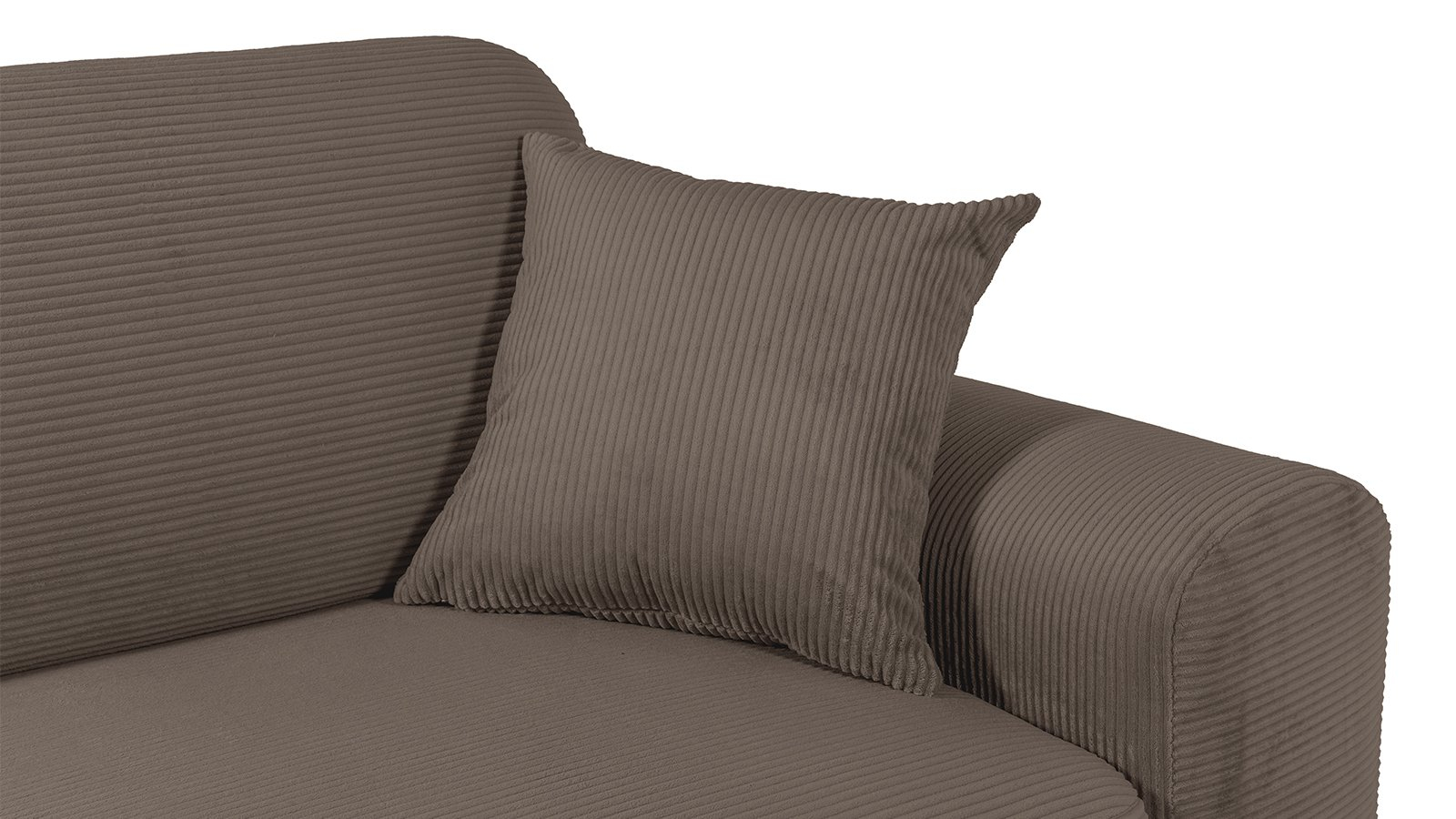 Диван -кровать Raklet ткань Cilium Brown 107x258 — купить в Озерце