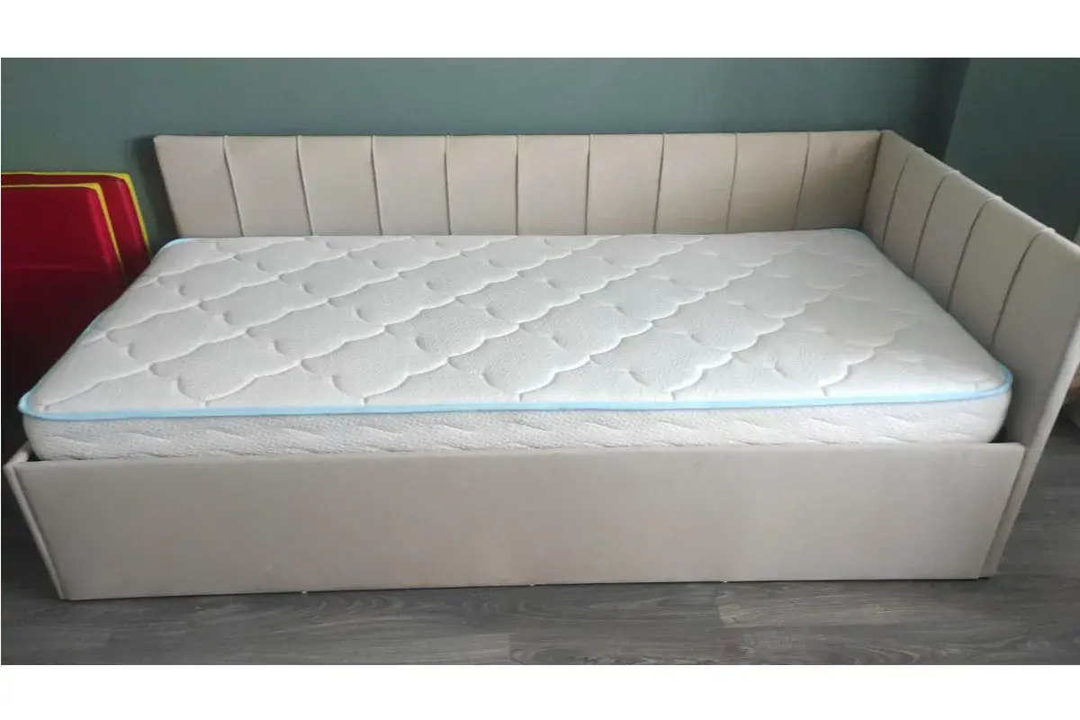 Кровать Мика с ПМ 90х200 универсальная Newtone Light BEIGE - купить в Озерце