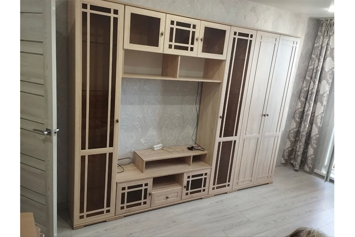 Sherlock 11 Шкаф для одежды дуб сонома в мебель-центре Озерцо