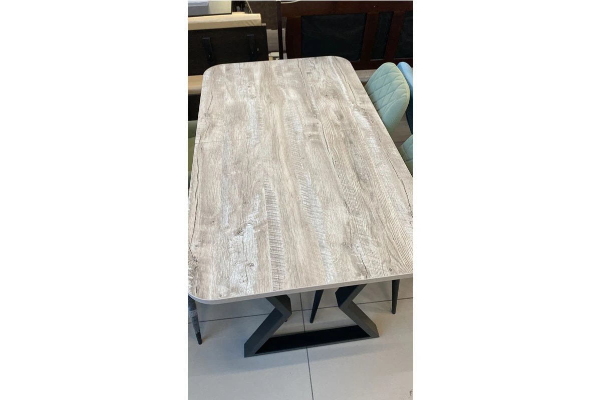 Стол Ричи (Дуб Юкон/Чёрный) - купить в Озерце