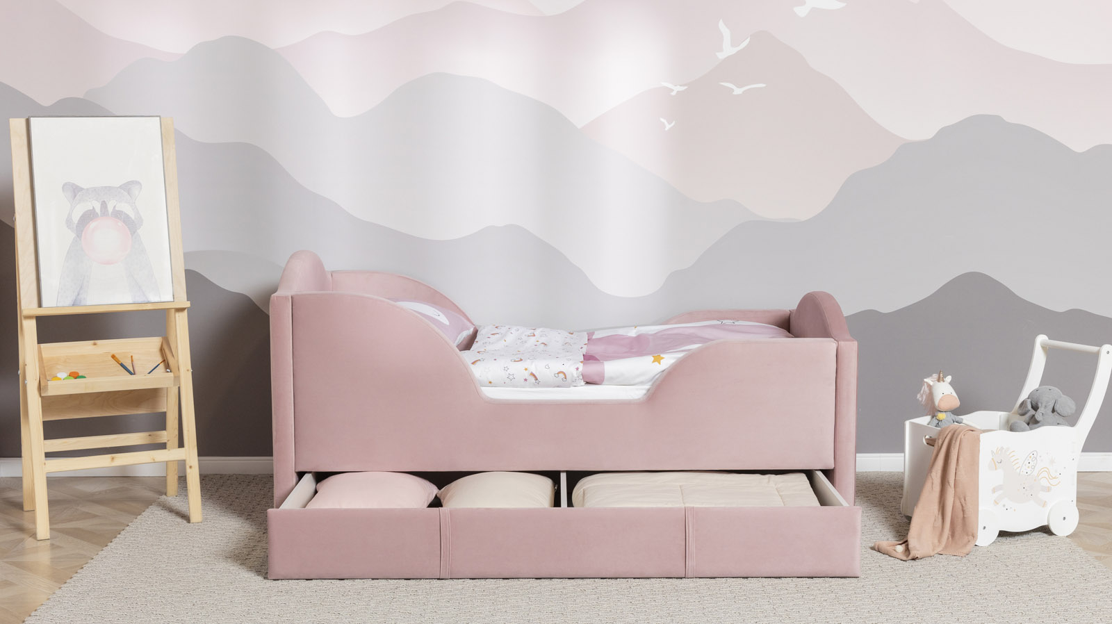 Ящик универсальный для мягкой кровати, Тк. Sky Velvet 01 80x160 - купить в Озерце