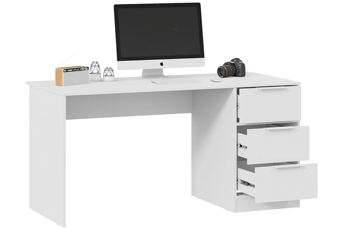 Стол письменный Марли Тип 2 (Белый) — Мебель-центр Озерцо