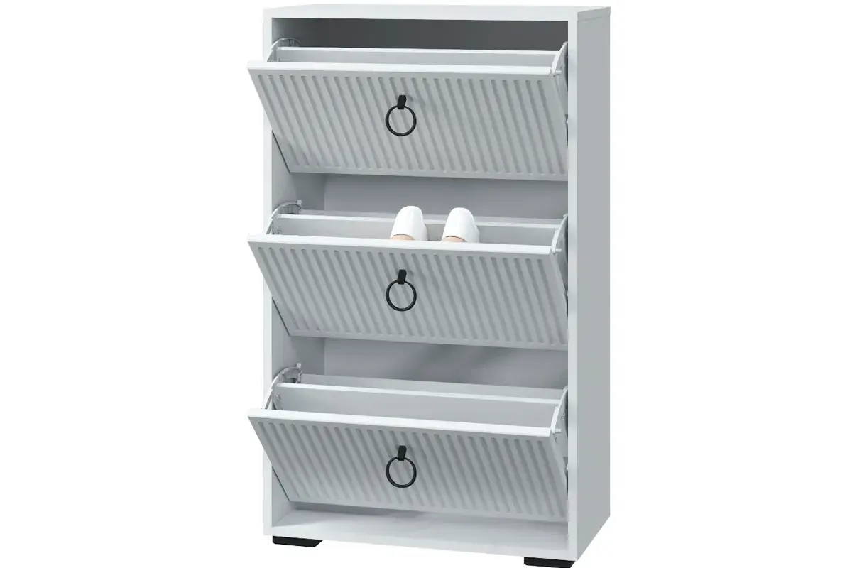 Обувница Шарлиз (Белый) — Мебель-центр Озерцо