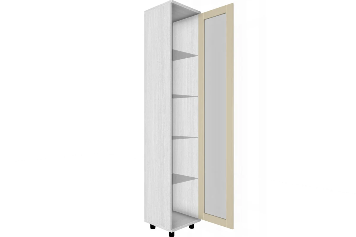 Шкаф многоцелевой ШК-5067-СЯ-КМ (Снежный Ясень/Кашемир Матовый) в мебель-центре Озерцо