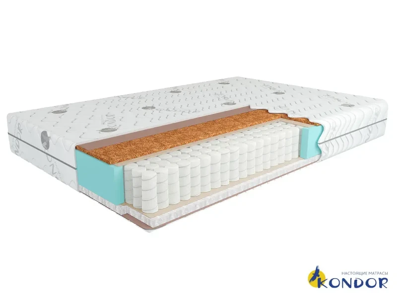 Матрас Kondor Simpo Medio 90х200х17 трикотаж - купить в Озерце