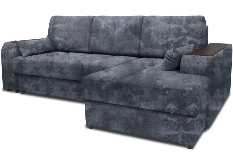 Угловой диван Остин ДКУ Plush Графит — купить в Озерце