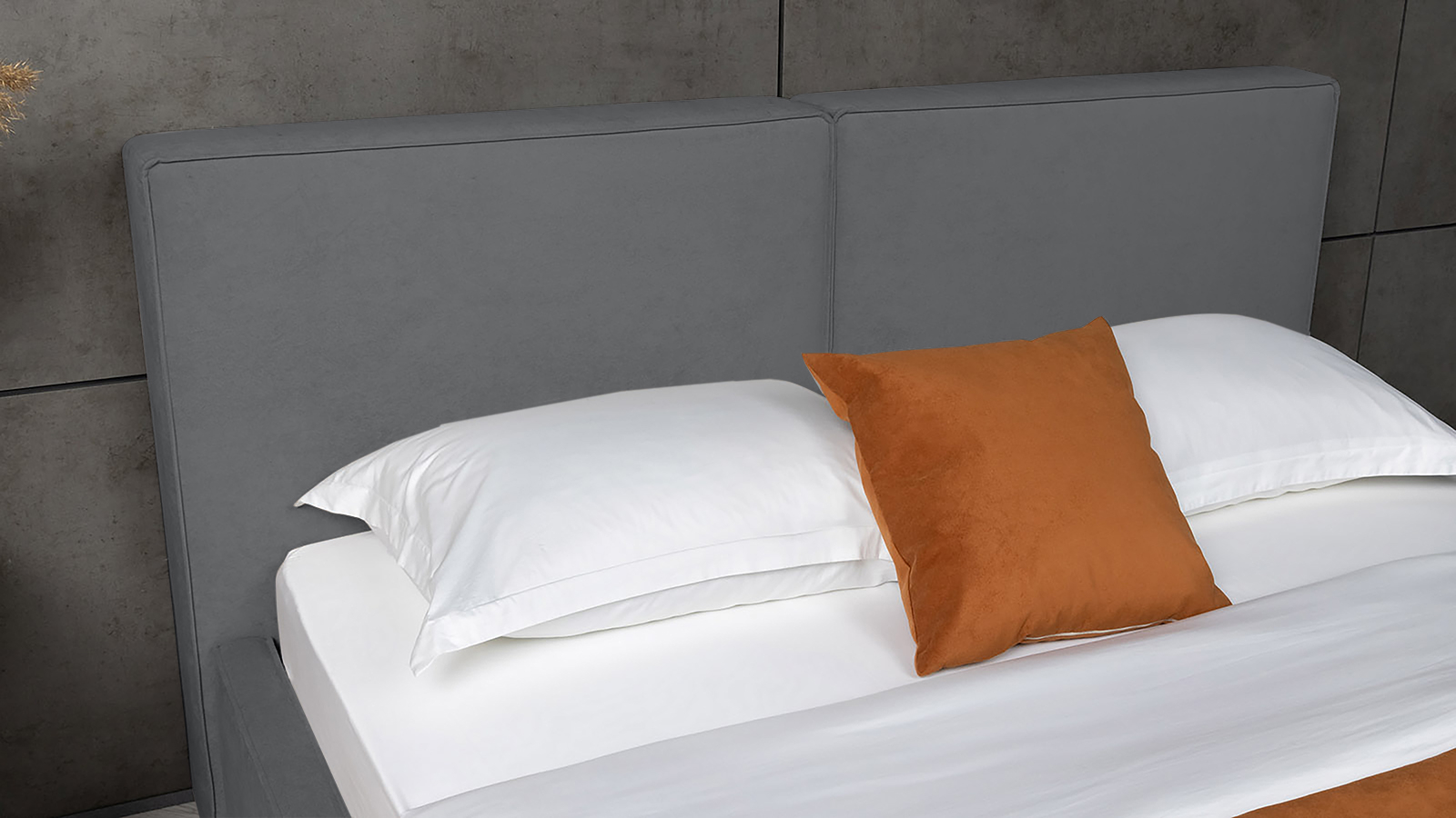 Кровать Murrey Nova, Тк. Sky Velvet 16 200x200 - купить в Озерце
